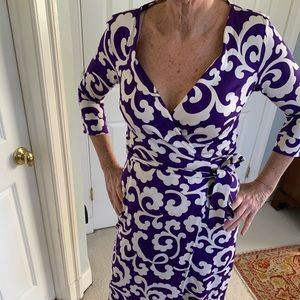 DVF wrap dress